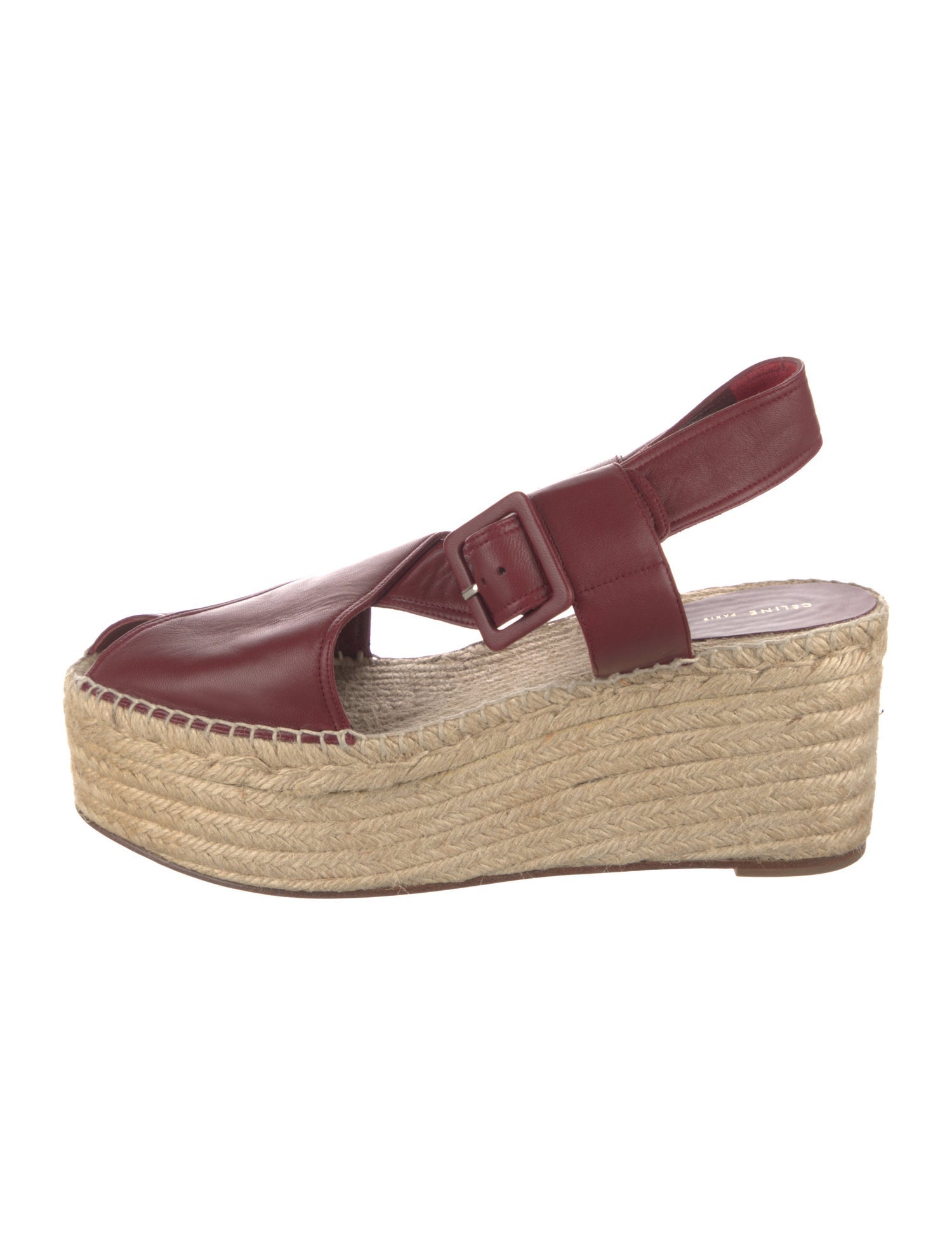 Celine Leather Slingback Pumps